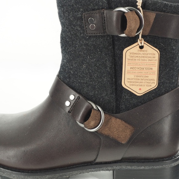 Woolrich Baltimore Vintage Black Boot Women's Size 10 - Picture 1 of 8